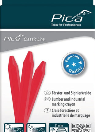 Tiza para marcar Pica Classic ECO 591 (4000871383) roja