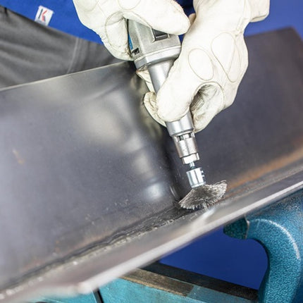 Carda PFERD PBU INOX ( 8000432614 ) Ø 15 mm grosor de alambre 0,2 mm 18000 min-¹