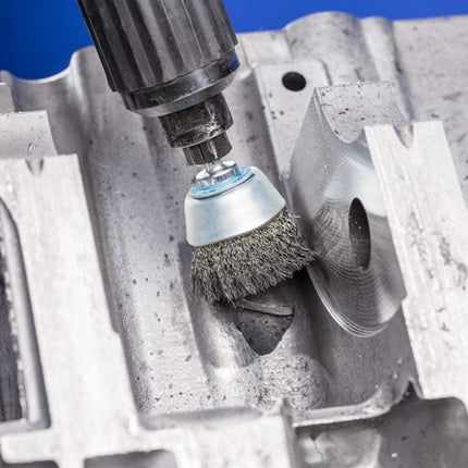 PFERD cup brush TBU INOX ( 8000435473 ) Ø 50 mm wire thickness 0.3 mm