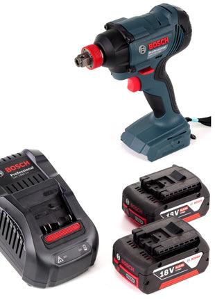 Bosch GDX 18 V-180 Li-Ion Akku Drehschlagschrauber + 2 x 6,0 Ah Akku + Ladegerät - Toolbrothers