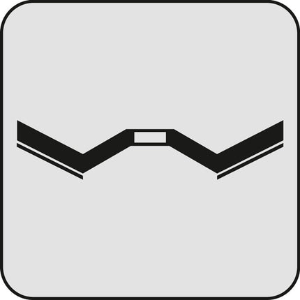 PFERD Disque à lamelles TRIM STEELOX ( 8001720488 ) Ø 125 mm Granulométrie 40 PFC / B / T29