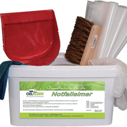 OEL Kleen Seau de secours ( 4000369630 ) Contenu 7 pièces