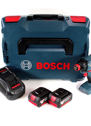 Bosch GDX 18 V-180 18 V Li-Ion Akku Drehschlagschrauber mit 180 Nm in L-Boxx + 2 x 3,0 Ah Akku + Ladegerät - Toolbrothers