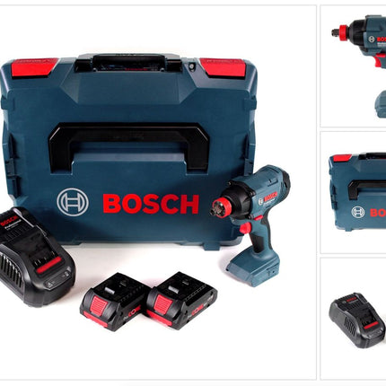 Bosch GDX 18 V-180 18 V Li-Ion Akku Drehschlagschrauber mit 180 Nm in L-Boxx + 2 x 4,0 Ah ProCore Akku + Ladegerät - Toolbrothers