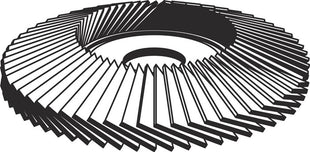 Tarcza listkowa Klingspor SMT 800 ( 4000844470 ) Ø 115 mm ziarnistość średnia 12° zakrzywiona