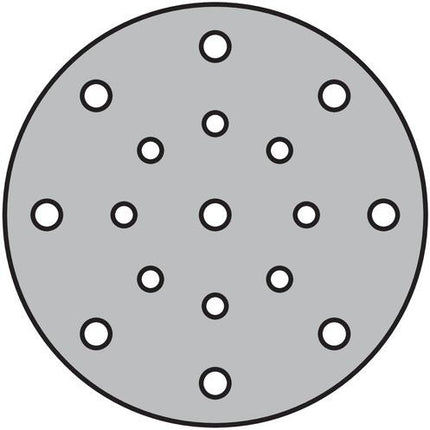 Klingspor adhesive sanding disc PS 22 K ( 8000353004 ) GLS 15 150 mm grit 150 Number of holes 8 + 8 + 1