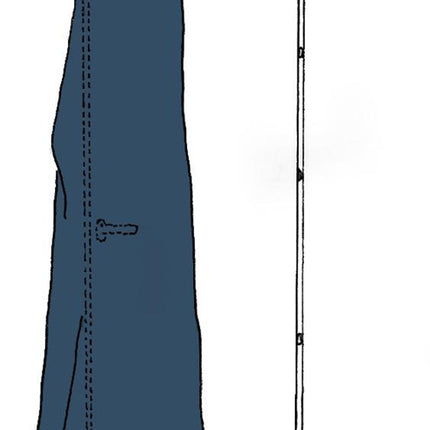 Cubierta protectora Kirchner Simproflex ( 4000369719 ) protección de ventanas anchura 125 cm transparente