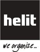 Helit recipiente para residuos (9000468499) plástico negro 6 l