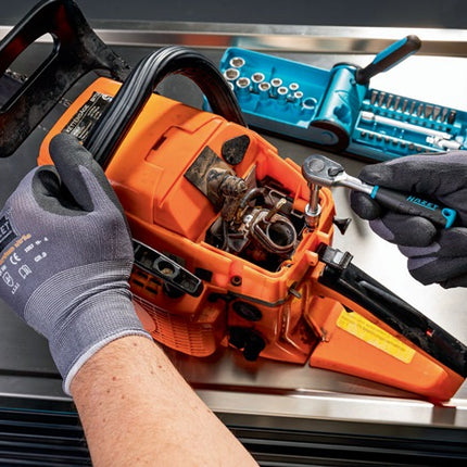 Juego de llaves de vaso Hazet 856-1HP ( 8000753595 ) 38 piezas 1/4 ″ Nº de dientes 90 hexagonal