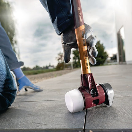 Halder soft-face mallet SIMPLEX ( 8000794782 ) Length 405 mm Head Ø 60 mm