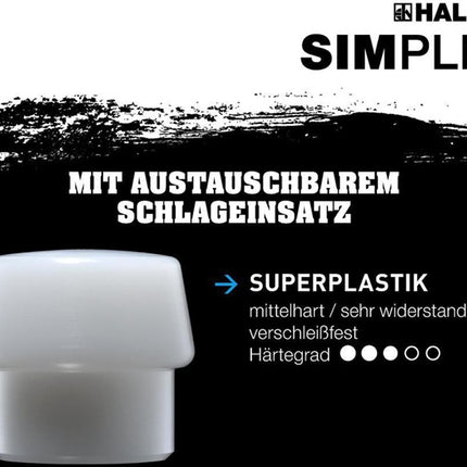 Halder SIMPLEX splitting hammer ( 4000815572 ) 4100 g Handle length 850 mm