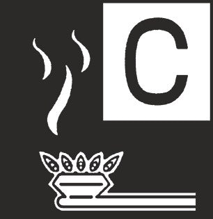 Estintore a polvere Adler ( 9000482098 ) PDE12 12 kg a pressione continua con supporto a parete