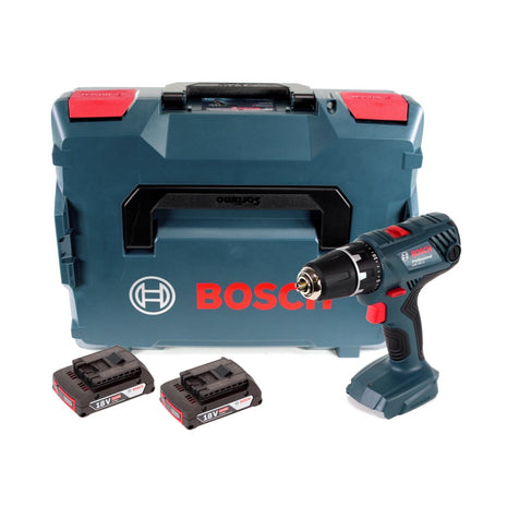 Bosch Professional GSR 18V-21 Akku Bohrschrauber 18V 55Nm + 2x Akku 2,0Ah + L-Boxx - ohne Ladegerät - Toolbrothers