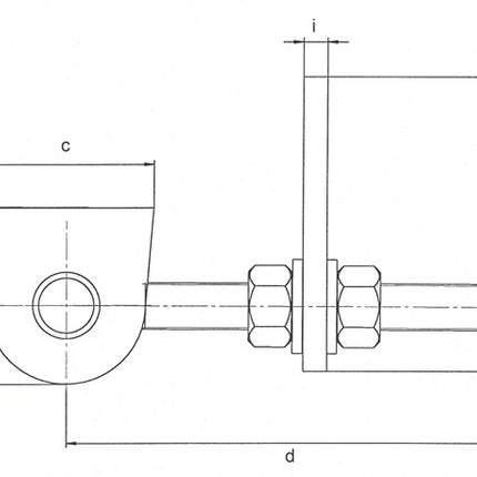 GAH Alberts Verstellbares Torband ( 3000255577 ) 170x30x80x150x34x65x18x8mm