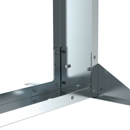 Stojak na drewno opałowe Flora ( 4000818570 ) L1000xW440xH1450mm stal ocynkowana