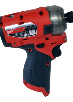 Milwaukee M12 FQID-201 Akku Schlagschrauber 12 V 50 Nm 1/4" Brushless + 1x Akku 2,0 Ah - ohne Ladegerät