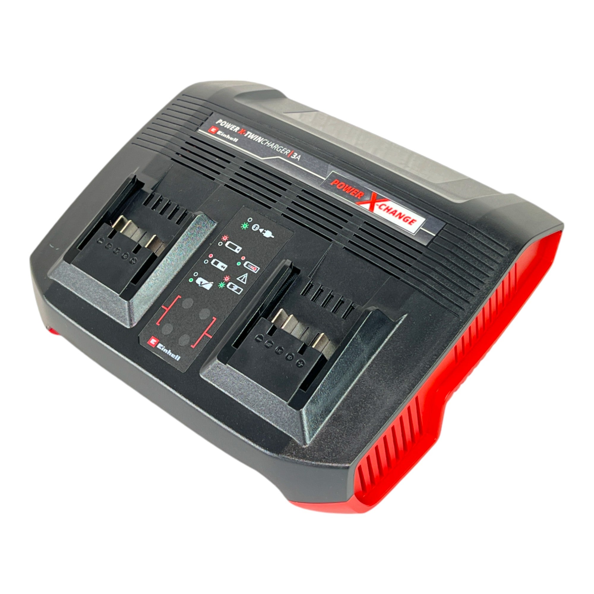 Einhell Power X Twincharger 3A Doppel Ladegeraet 18 V 3 A 4512069 fuer alle Power X Change Li Ion Akkus 0 - toolbrothers