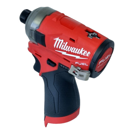 Llave de impacto sin cable Milwaukee M12 FQID-501 12 V 50 Nm 1/4" sin escobillas + 1x batería recargable 5,0 Ah - sin cargador