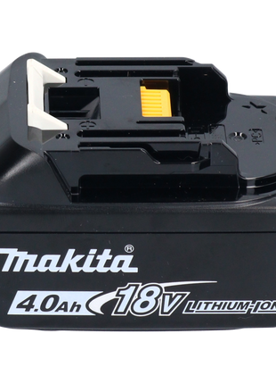 Taladro percutor a batería Makita DHR 171 M1X3 18 V 1,2 J SDS-Plus sin escobillas + 1x batería 4,0 Ah + set de accesorios 65 piezas + maletín - sin cargador