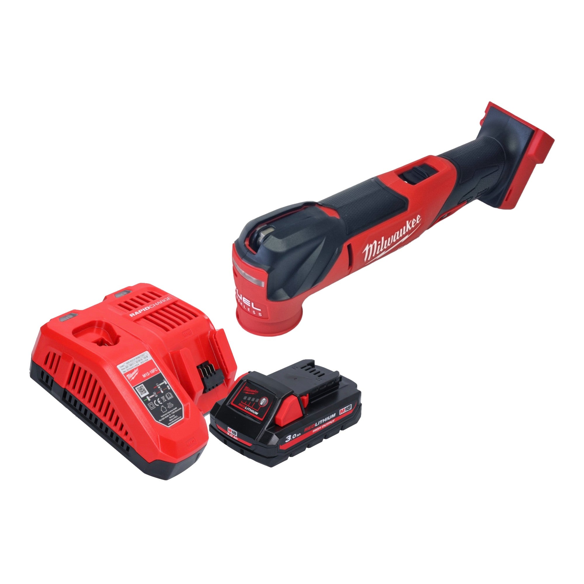 Milwaukee M18 FMT 301 Akku Multitool 18 V Brushless 1x Akku 3 0 Ah Ladegeraet 0 - toolbrothers