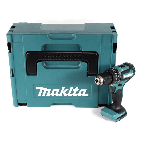 Makita DHP 485 ZJ 18 V Li-Ion Perceuse visseuse à percussion sans fil Solo + Coffret de transport - sans batterie, sans chargeur