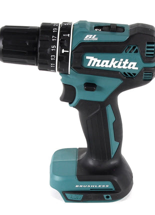 Makita DHP 485 RMJ 18 V Li-Ion Akku Schlagbohrschrauber im Makpac + 2 x 4,0 Ah Akku + Ladegerät