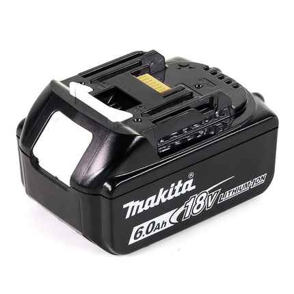 Makita DHP 485 G1J trapano a percussione a batteria 18V 50 Nm senza spazzole + 1x batteria ricaricabile 6.0Ah + Makpac - senza caricabatterie