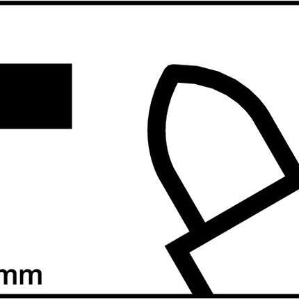 Marcador de pasta industrial Edding 950 ( 9000487928 ) amarillo