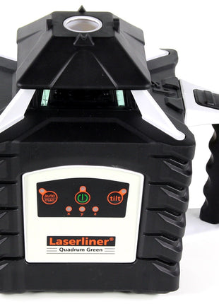 Laserliner Quadrum Green 410S Rotationslaser vollautomatisch mit grüner Lasertechnologie im Transportkoffer ( 053.00.02.A ) - Toolbrothers