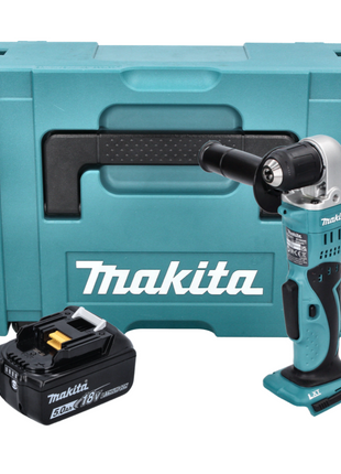 Makita DDA 351 T1J Akku Winkelbohrmaschine 18 V 13,5 Nm + 1x Akku 5,0 Ah + Makpac - ohne Ladegerät - Toolbrothers