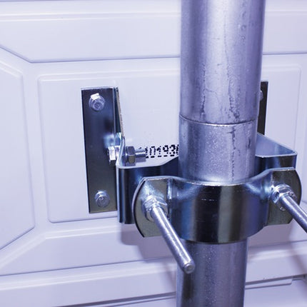 Dancop traffic mirror ( 9000490231 ) H600xW800mm plastic, red/white 22 m