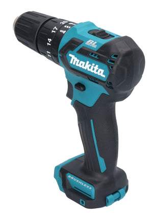 Makita HP 332 DM1E akumulatorowa wiertarko-wkrętarka udarowa 12 V maks. 35 Nm bezszczotkowa + 1x akumulator 4,0 Ah + walizka - bez ładowarki