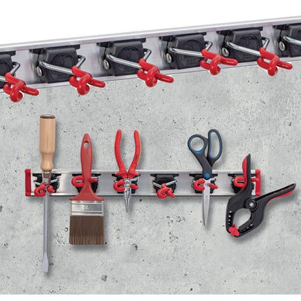 Juego de soporte de aparatos mini ( 4000819680 ) longitud 0,5 m aluminio / plástico