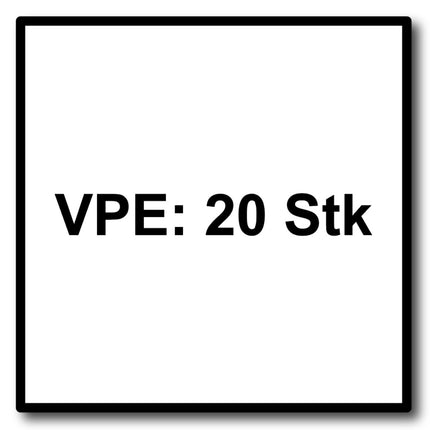 Makita Bit Set PH2 65 mm 20 Stück - Toolbrothers