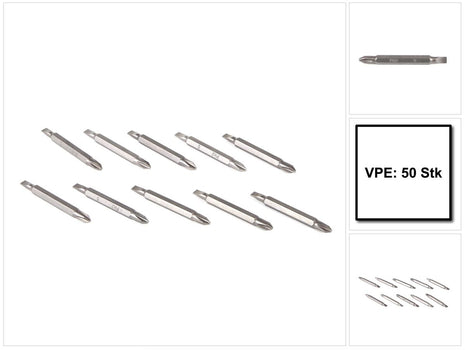 Makita Bit Set PH2 65 mm 50 Stück - Toolbrothers