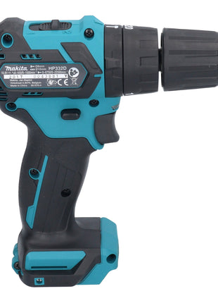 Makita HP 332 DSM1E Perceuse-visseuse à percussion sans fil 12 V max. 35 Nm Brushless + 1x batterie 4,0 Ah + chargeur + coffret