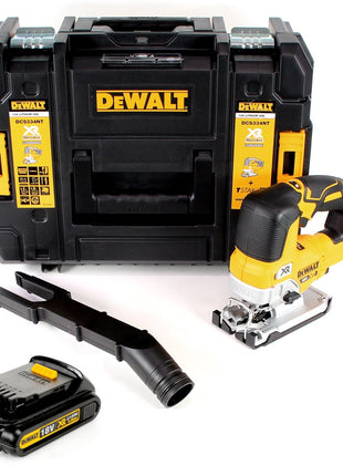 DeWalt DCS 334 NT Akku Pendelhub Stichsäge 18V Brushless + 1x Akku 1,5Ah + TSTAK - ohne Ladegerät - Toolbrothers