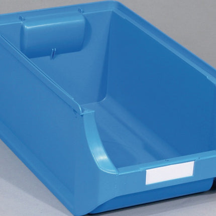 Allit label ( 9000448722 ) white with foil for open fronted storage box