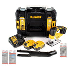 DeWalt DCS 334 P2 Akku Pendelhub Stichsäge 18V Brushless + 2x Akku 5,0Ah + Ladegerät + 15x Stichsägeblätter + TSTAK - Toolbrothers