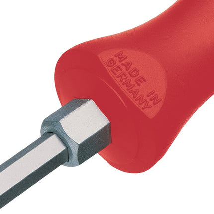 Destornillador Wiha ( 4000827227 ) Anchura de la hoja 9 mm Hoja hexagonal / hombro