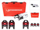 Rothenberger ROMAX AC ECO Set SV 230 V Pressmaschine für Netzbetrieb im Transportkoffer + 3 x Pressbacken ( 15740 ) - Toolbrothers