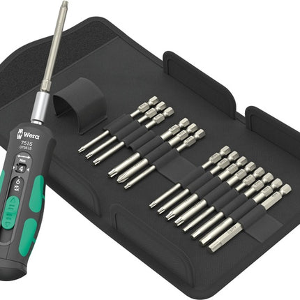 Wera torque screwdriver set 7515/7 ( 4000828160 ) 7-piece set 2, 3, 4, 5, 6 Nm
