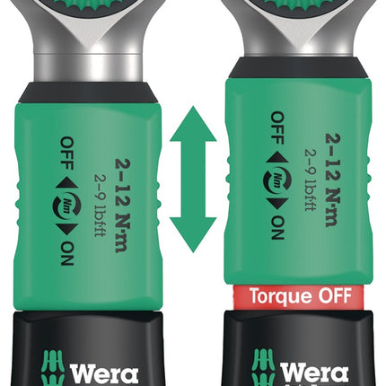 Wera torque wrench set Safe-Torque ( 4000822454 ) 23-piece 2 - 12 Nm 1/4 ″ hexagon