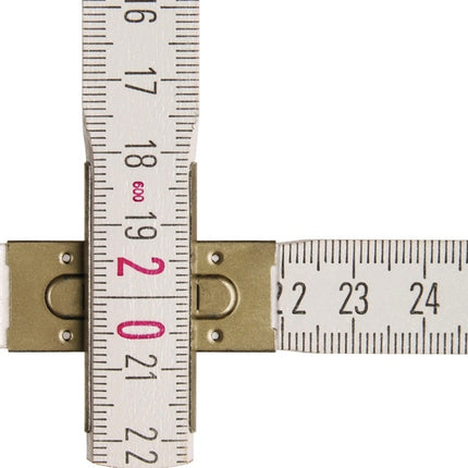 Stabila folding rule 1607 ( 8000067286 ) length 2 m width 1.70 cm beech wood white