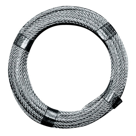 Fune metallica ( 1000134115 ) Ø 5,0 - 6,0 mm lunghezza 10 m 6 x 12 + 1 FE acciaio, zincato plastificato