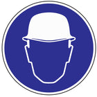 Mandatory sign ASR A1.3/BGV A8 ( 3000277505 ) Use head protection