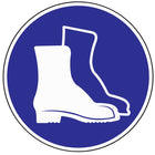Mandatory sign ASR A1.3/BGV A8 ( 3000277515 ) Use foot protection
