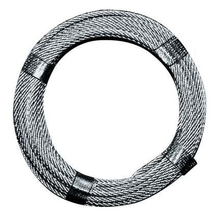 Cable de acero ( 1000134013 ) Ø 3,0 mm longitud 280 m 6 x 7 + 1 FE acero, galvanizado