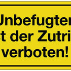 Znak ( 3000277119 ) Osoby nieupoważnione nie mogą wchodzić na teren tworzywa sztucznego.