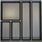 Drawer partition ( 4000870184 ) Front height 60 mm 5 compartments